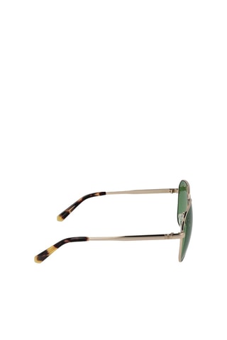 Gafas de sol hombre - Lentes efecto espejo - Categoría 2 - Guess - Verde y dorado