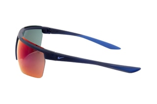 Gafas de sol hombre - Lentes efecto espejo - Categoría 3 - Nike - Blanco y negro