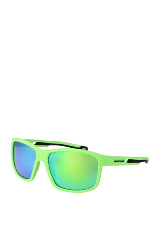Gafas de sol hombre - Lentes efecto espejo - Categoría 3 - Skechers - Verde
