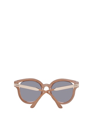 Gafas de sol mujer Categoría 3 - Beige y rosa dorado - Plateado