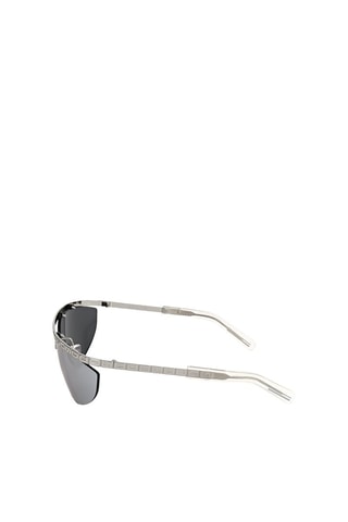 Gafas de sol hombre - Lentes efecto espejo - Categoría 3 - GCDS - Plateado y gris