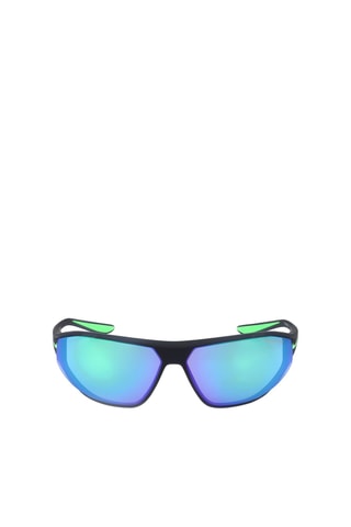 Gafas de sol unisex - Lentes efecto espejo - Categoría 2 - Gris y verde - Gris y verde