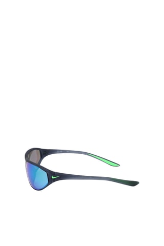 Gafas de sol unisex - Lentes efecto espejo - Categoría 2 - Gris y verde - Gris y verde