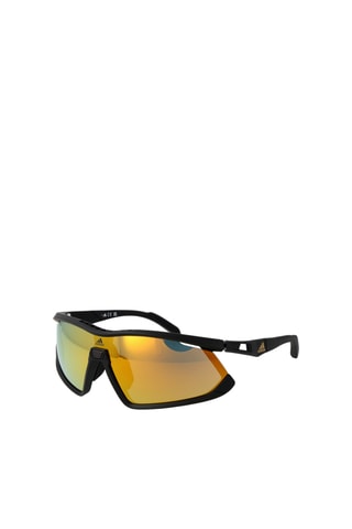 Gafas de sol hombre - Lentes efecto espejo - Categoría 3 - Adidas Sport - Negro