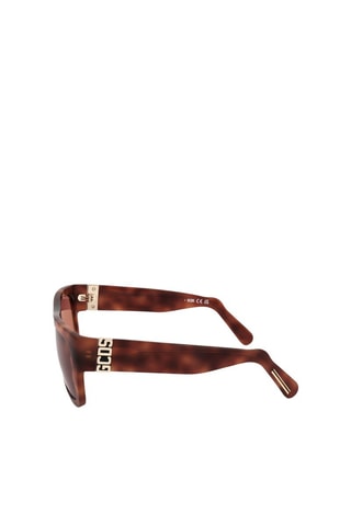 Gafas de sol hombre - Categoría 2 - GCDS - Beige, rojo y marrón