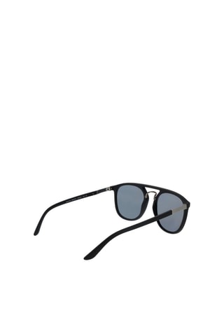 Gafas de sol polarizadas hombre - Categoría 3 - Giorgio Armani - Negro y gris