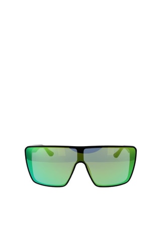 Gafas de sol hombre - Lentes efecto espejo - Categoría 3 - Champion - Negro y verde
