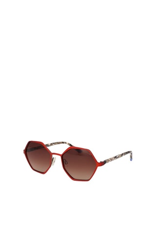 Gafas de sol mujer - Categoría 3 - Comma - Rojo y marrón