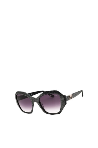 Gafas de sol mujer - Categoría 3 - Negro, verde y plateado