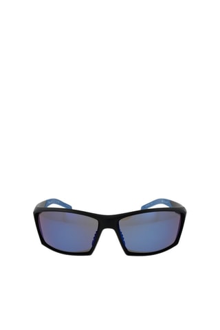 Gafas de sol hombre - Lentes efecto espejo - Categoría 3 - Champion - Negro y azul
