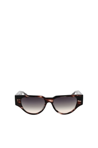 Gafas de sol mujer - Categoría 3 - Trussardi - Marrón y gris