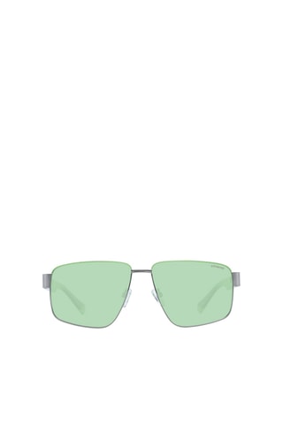 Gafas de sol polarizadas unisex - Categoría 1 - Polaroid - Negro, verde y plateado