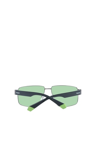 Gafas de sol polarizadas unisex - Categoría 1 - Polaroid - Negro, verde y plateado
