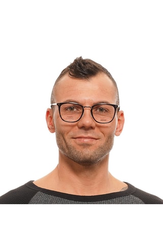 Gafas de vista hombre - Bally - Marrón y plateado