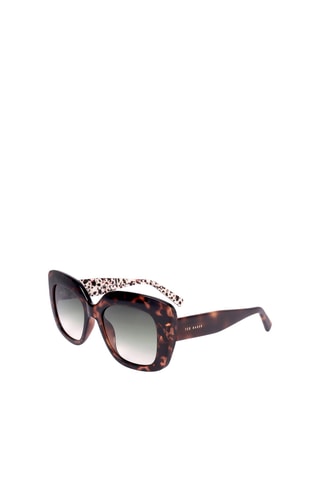 Gafas de sol mujer - Categoría 2 - Ted Baker - Verde y marrón
