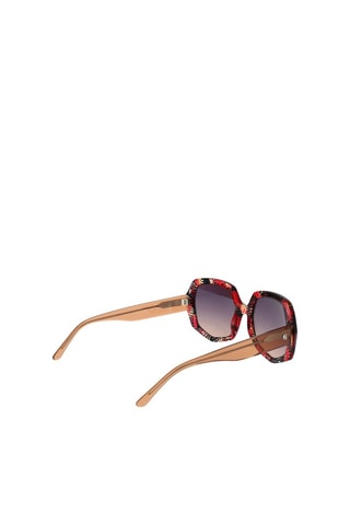Gafas de sol mujer - Categoría 3 - Comma - Negro, rojo y violeta