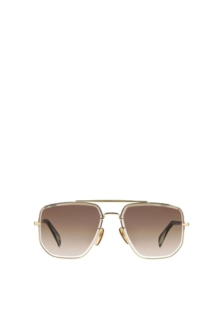 Gafas de sol hombre - Categoría 2 - David Beckham - Dorado
