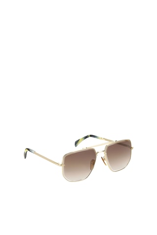Gafas de sol hombre - Categoría 2 - David Beckham - Dorado
