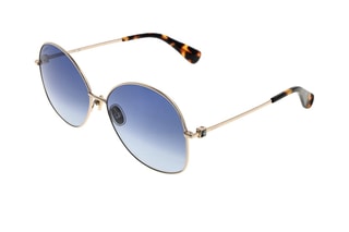 Gafas de sol mujer - Categoría 2 - Max Mara - Azul y dorado