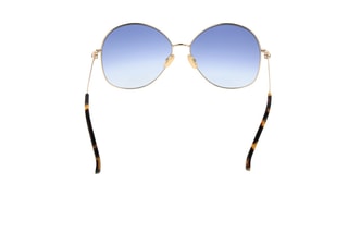 Gafas de sol mujer - Categoría 2 - Max Mara - Azul y dorado