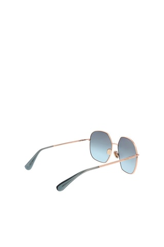 Gafas de sol mujer - Categoría 2 - Max Mara - Azul, rosa y dorado