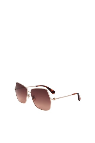 Gafas de sol mujer - Categoría 3 - MaxMara - Dorado, marrón y negro