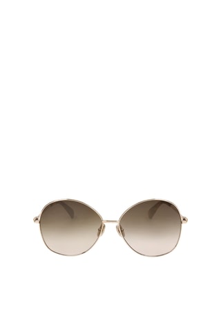 Gafas de sol mujer - Categoría 2 - Max Mara - Negro, marrón y dorado