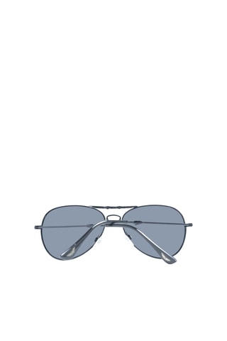 Gafas de sol hombre - Categoría 3 - Aviator - Negro y gris