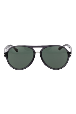 Gafas de sol unisex - Categoría 3 - Botaniq - Negro y plateado