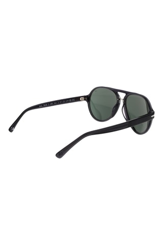 Gafas de sol unisex - Categoría 3 - Botaniq - Negro y plateado