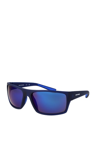 Gafas de sol hombre - Lentes efecto espejo - Categoría 3 - Skechers - Azul