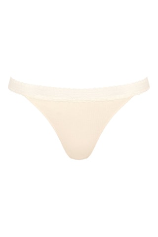 2 tangas GO Ribbed - Marron