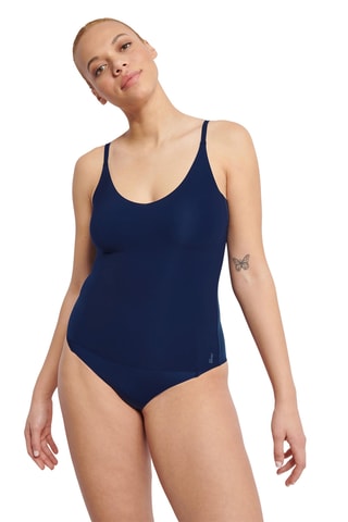 Top de pijama - Azul marino