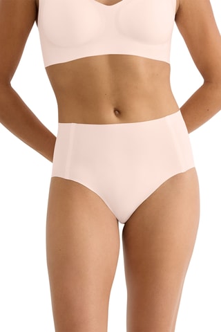 Braga de talle alto - Nude