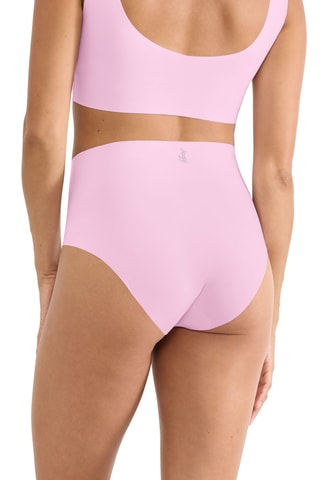 Braga de talle alto - Rosa claro