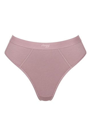 Tanga de talle alto - Malva