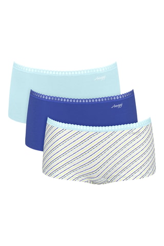 3 shortis - Azul