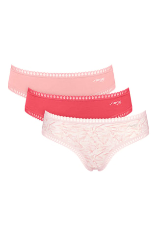 3 bragas - Rosa