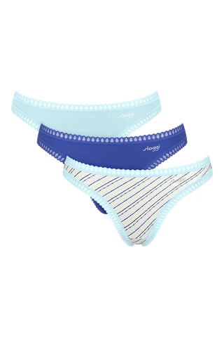3 tangas - Azul