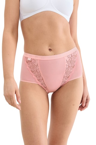 4 shortis de talle alto Chic - Rosa