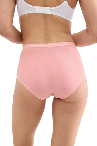 4 shortis de talle alto Chic - Rosa