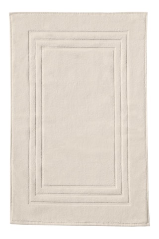 Alfombra de baño Uni - Crudo - 60 x 90 cm