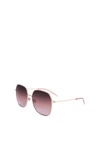Lunettes de soleil femme - Catégorie 2 - Hugo Boss - Doré et rose