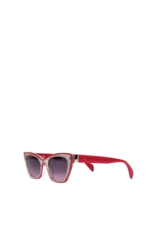 Lunettes de soleil femme - Catégorie 3 - Guess - Doré et rouge