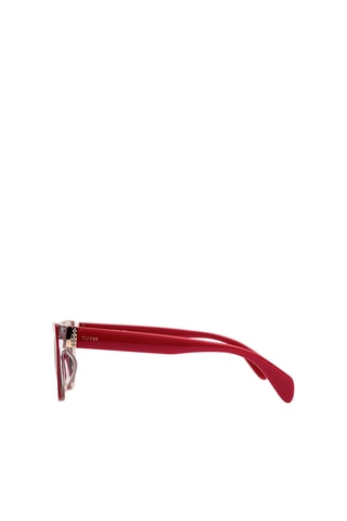 Lunettes de soleil femme - Catégorie 3 - Guess - Doré et rouge