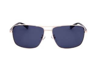 Lunettes de soleil polarisées homme - Catégorie 3 - Polaroid - Doré et noir