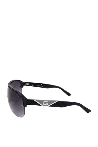 Lunettes de soleil homme - Catégorie 2 - Guess - Noir, argenté et gris