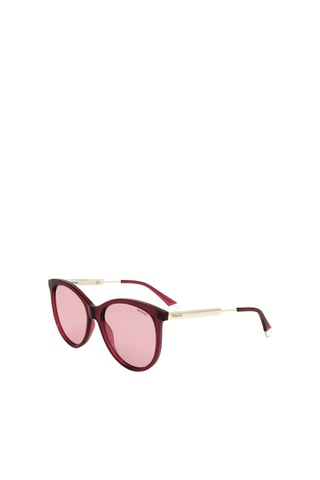 Lunettes de soleil polarisées femme - Catégorie 1 - Polaroid - Blanc et rouge