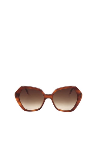 Lunettes de soleil femme - Catégorie 2 - Silvian Heach - Jaune et marron
