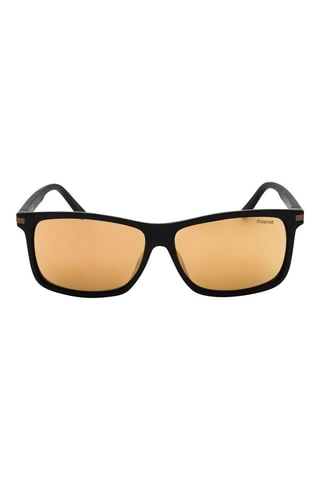 Lunettes de soleil polarisées homme - Catégorie 3 - Polaroid Core - Noir, doré et gris